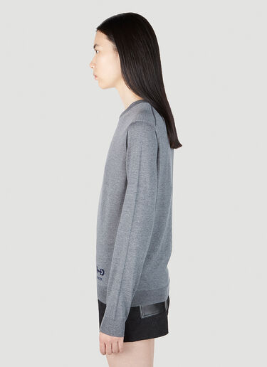 马衔扣徽标针织衫 Gucci 马衔扣徽标针织衫 灰色 guc0251208