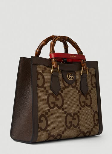 Diana Jumbo GG Tote Bag Gucci Diana Jumbo GG Tote Bag Brown guc0251240