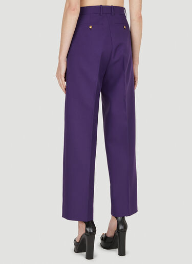 Gauze Pants Gucci Gauze Pants Purple guc0251288