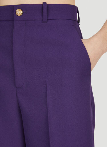 Gauze Pants Gucci Gauze Pants Purple guc0251288