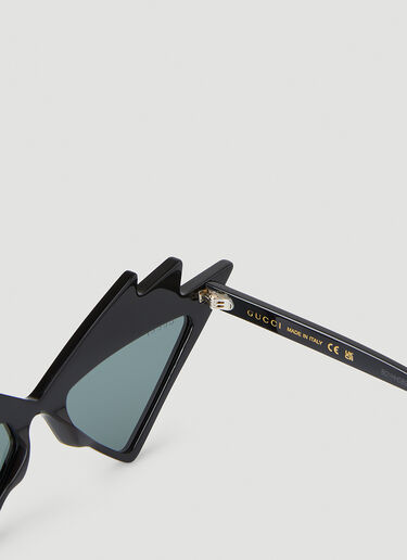Gucci 猫眼形太阳镜 黑色 guc0251306