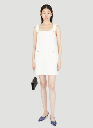 Gucci 테리 로고 모티프 드레스 화이트 guc0253009