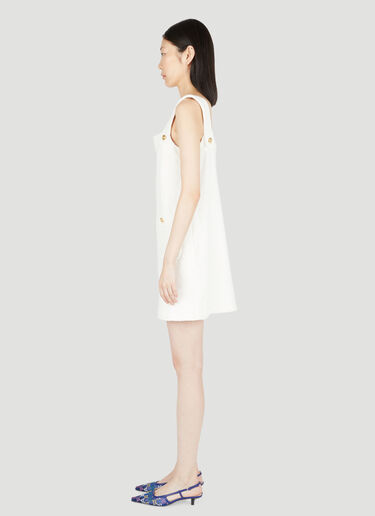 테리 로고 모티프 드레스 Gucci 테리 로고 모티프 드레스 화이트 guc0253009