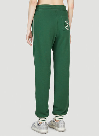 Gucci Interlocking G Track Pants Green guc0253072