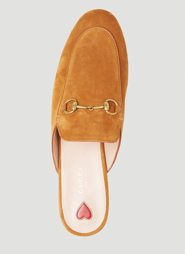 Gucci Princetown Slippers Brown guc0253101