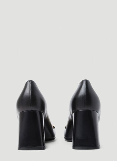 Horsebit Mid-Heel Pumps Gucci Horsebit Mid-Heel Pumps Black guc0253104