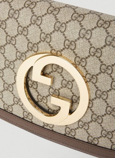 Blondie Chain Shoulder Bag Gucci Blondie Chain Shoulder Bag Brown guc0253200