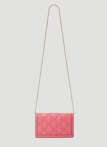 GG Matelassé Chain Wallet Gucci GG Matelassé Chain Wallet Pink guc0253237