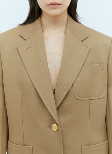 马衔扣羊毛西装外套 Gucci 马衔扣羊毛西装外套 米色 guc0254004