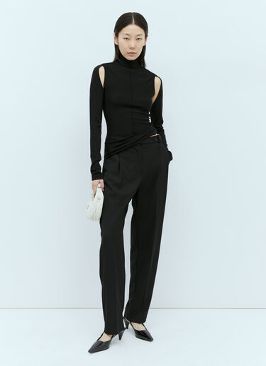 슬링백 가죽 펌프스 Gucci 슬링백 가죽 펌프스 블랙 guc0254031