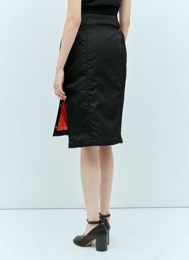 Gucci Cargo Midi Skirt Black guc0255046
