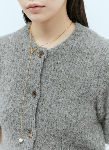 Gucci 블론디 펄 드롭 목걸이 골드 guc0255104