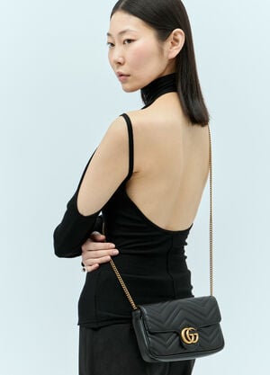 Gucci GG Marmont Mini Shoulder Bag Black guc0255213