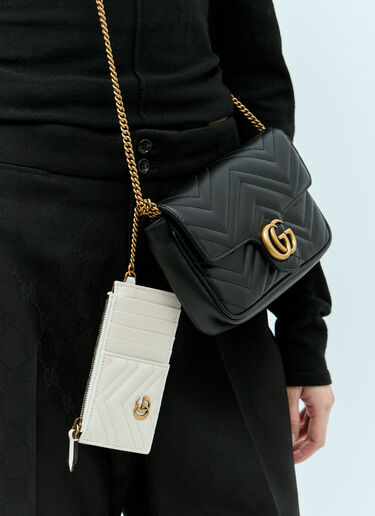 GG Marmont Mini Shoulder Bag Gucci GG Marmont Mini Shoulder Bag Black guc0255213