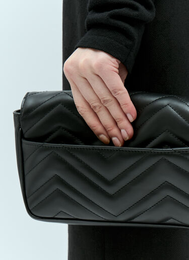 GG Marmont Mini Shoulder Bag Gucci GG Marmont Mini Shoulder Bag Black guc0255213