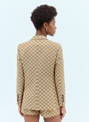 GG Canvas Blazer Gucci GG Canvas Blazer Brown guc0257010