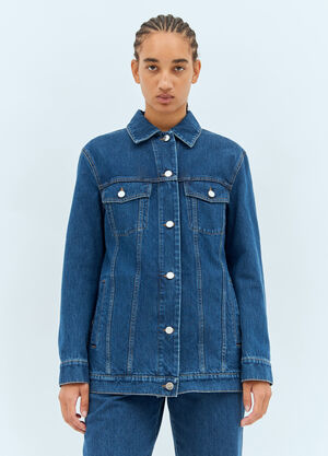 Gucci Classic Denim Jacket Blue guc0257016