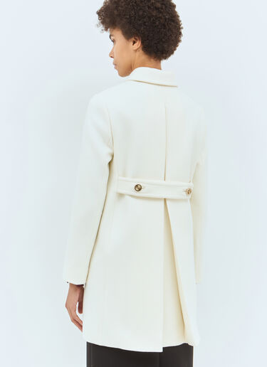 Wool Coat Gucci Wool Coat Cream guc0257024