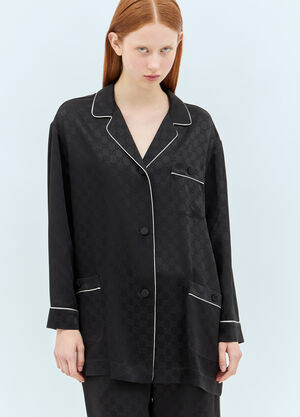 Gucci GG Jacquard Shirt Black guc0257025