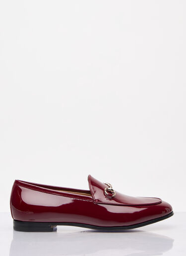 Gucci ヨルダーンローファー レッド guc0257054
