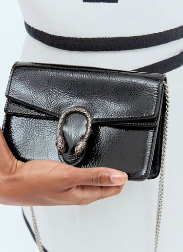 Dionysus Super Mini Shoulder Bag Gucci Dionysus Super Mini Shoulder Bag Black guc0257098