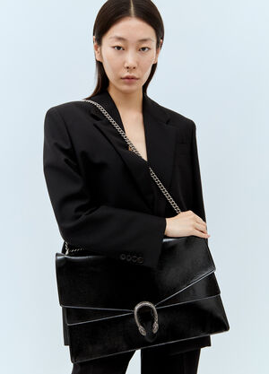Gucci Dionysus Large Shoulder Bag Black guc0257138