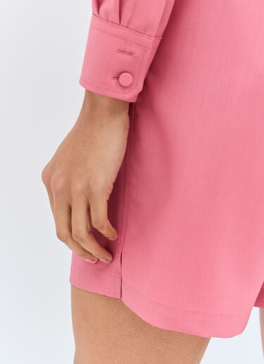 Gucci Light Wool Boxer-Style Shorts Pink guc0258012