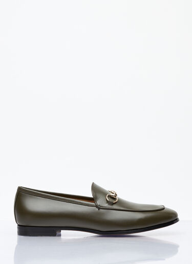 Jordaan Loafers Gucci Jordaan Loafers Green guc0258014