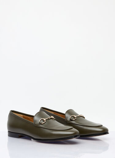 Jordaan Loafers Gucci Jordaan Loafers Green guc0258014
