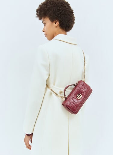 GGミラノ ミニハンドバッグ Gucci GGミラノ ミニハンドバッグ レッド guc0258017