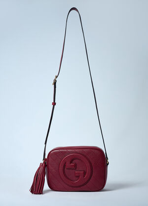 Gucci 퀼팅 마감 블론디 스몰 숄더백 레드 guc0258025