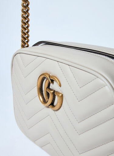 Gucci GG Marmont 小号单肩包 灰色 guc0258039