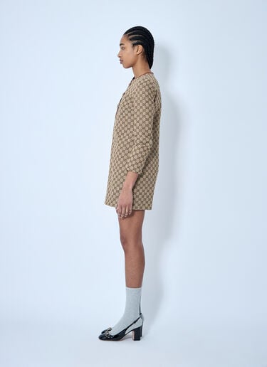 Gucci GG Canvas Dress Beige guc0259002
