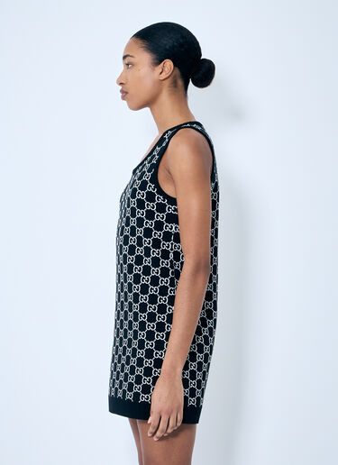 GG Wool-Blend Jacquard Dress Gucci GG Wool-Blend Jacquard Dress Black guc0259010