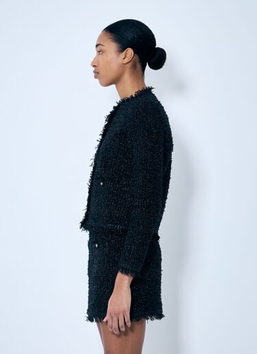 Lamé Woven Jacket Gucci Lamé Woven Jacket Black guc0259012