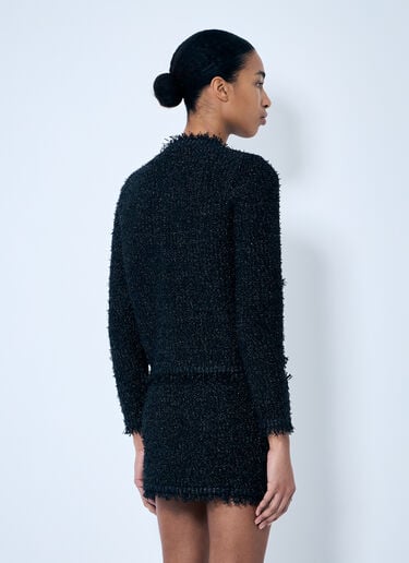 Lamé Woven Jacket Gucci Lamé Woven Jacket Black guc0259012