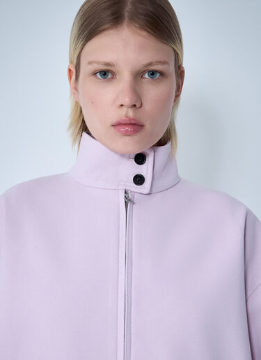 Cotton Canvas Delavé Bomber Jacket Gucci Cotton Canvas Delavé Bomber Jacket Pink guc0259017