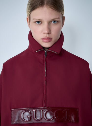 Embossed Bomber Sweatshirt Gucci Embossed Bomber Sweatshirt Red guc0259018