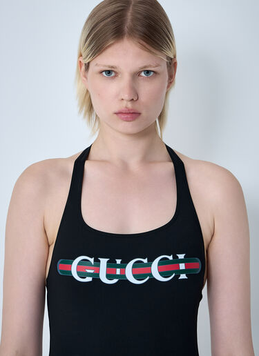 로고 모티프 스윔수트 Gucci 로고 모티프 스윔수트 블랙 guc0259024