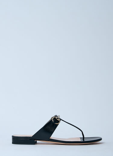ホースビット トングサンダル Gucci ホースビット トングサンダル ブラック guc0259054