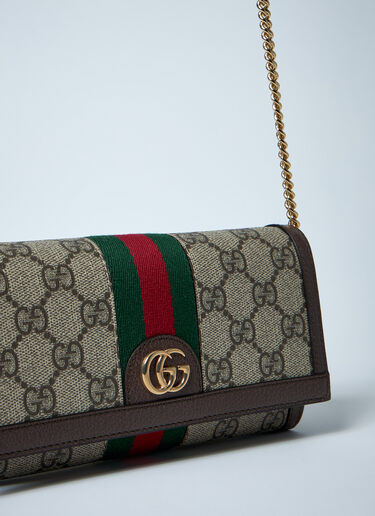 Ophidia 链条钱包 Gucci Ophidia 链条钱包 棕色 guc0259098