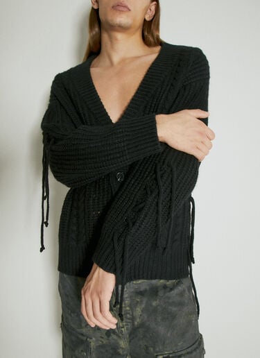 케이블 카디건 Guess USA 케이블 카디건 블랙 gue0154005
