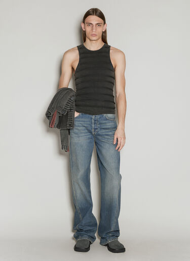 Reverse Seam Tank Top Guess USA Reverse Seam Tank Top Black gue0156001