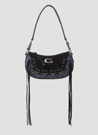 Saddle 숄더백 Guess USA Saddle 숄더백 블랙 gue0252017