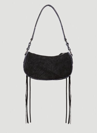 Saddle 숄더백 Guess USA Saddle 숄더백 블랙 gue0252017