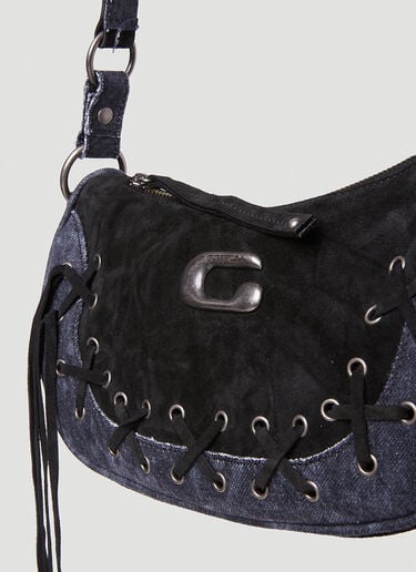 Guess USA Saddle 숄더백 블랙 gue0252017