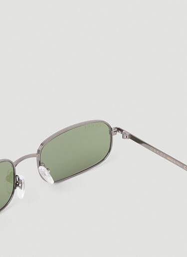 矩形框太阳镜 Gucci 矩形框太阳镜 灰色 gus0154005