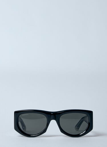 Gucci Rectangular Frame Sunglasses Black gus0259055