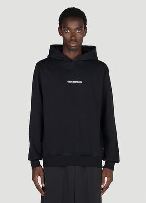 Han Kjøbenhavn Goat Skull Print Hooded Sweatshirt Black han0153004