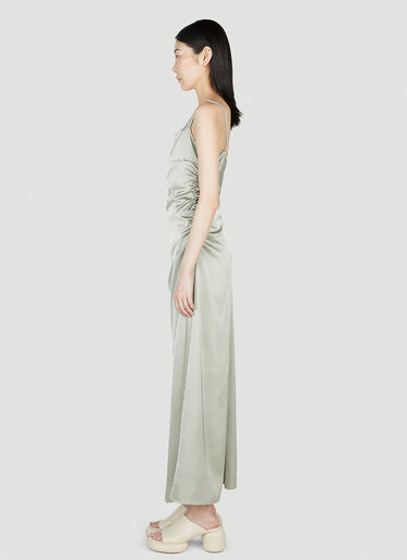 Han Kjøbenhavn Asymmetric Slip Dress Green han0253006